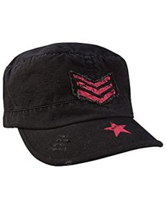 Skyggelue Aircorps woman sort/pink