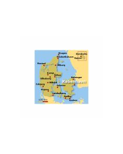 ICAO Danmark København Area kart ny utgave 2018