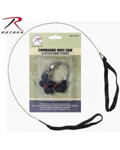 Rothco Commando Wire Saw with nylon hand staps